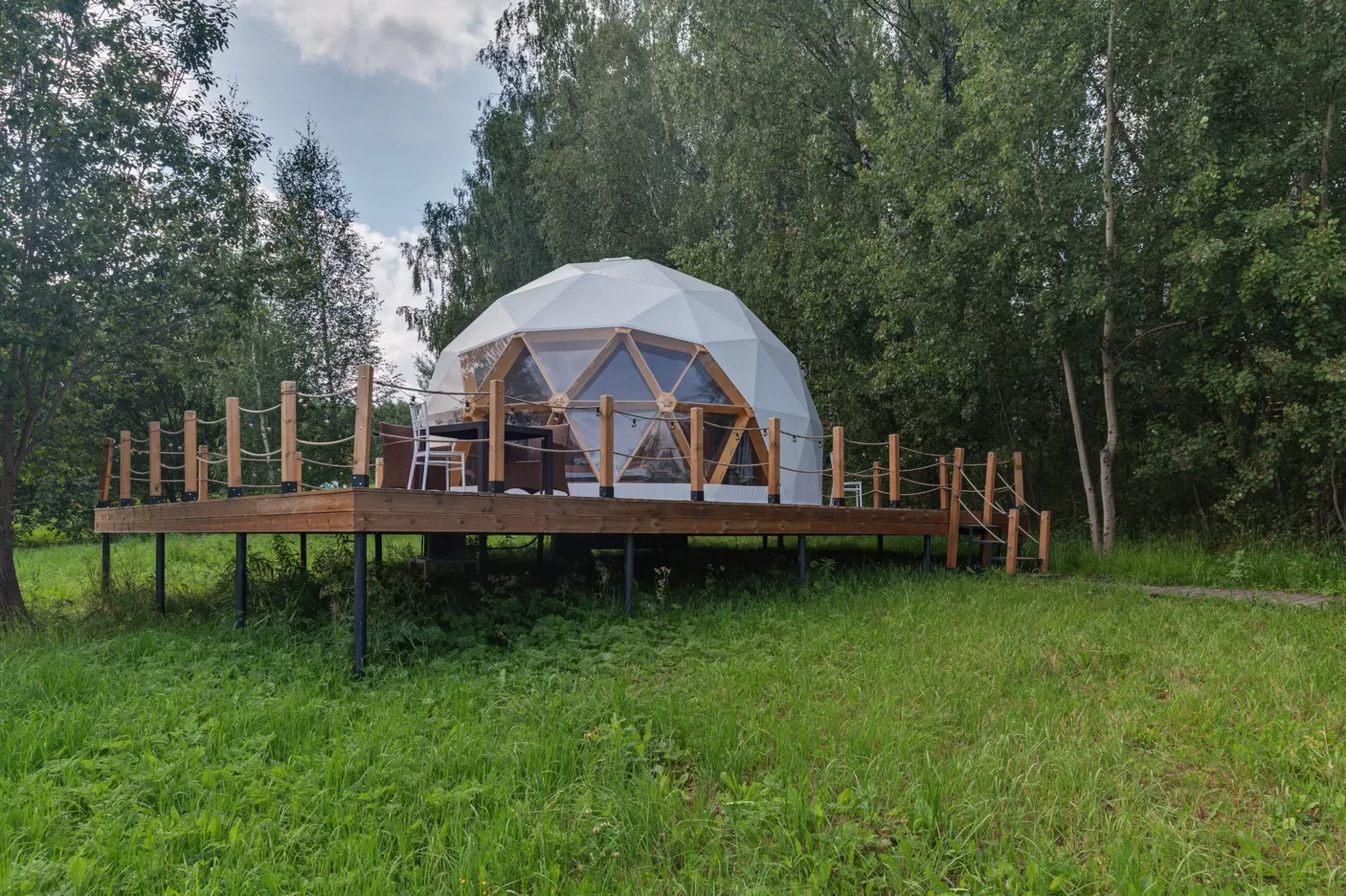 Купольный домик
